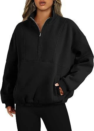 Chloe - Quarter Zip Sweater