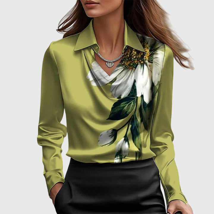 Ericka – Elegant Shiny Blouse