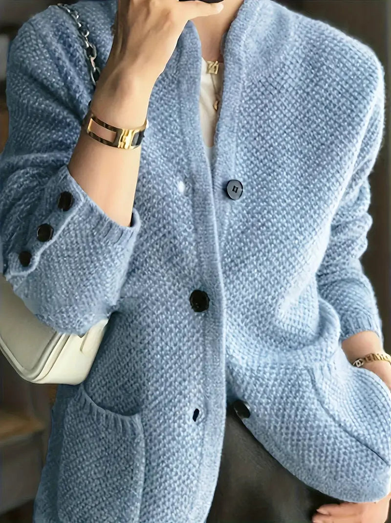 Georgene – Warm & Cozy Knitted Sweater Jacket