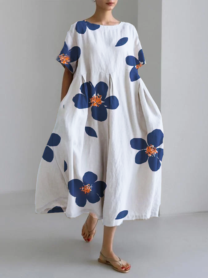 Kate - Effortless Print Dress