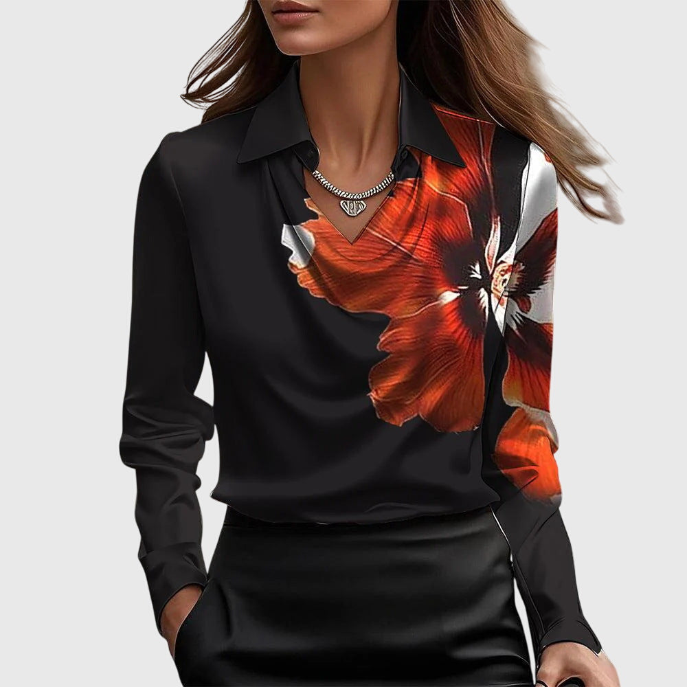 Ericka – Elegant Shiny Blouse