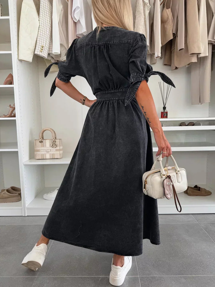 Louise - Luminescent Denim Dress