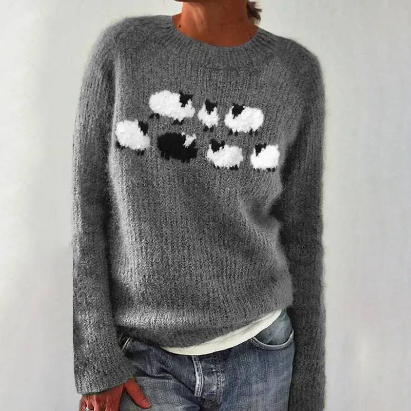 Poppy - comfortable retro sweater