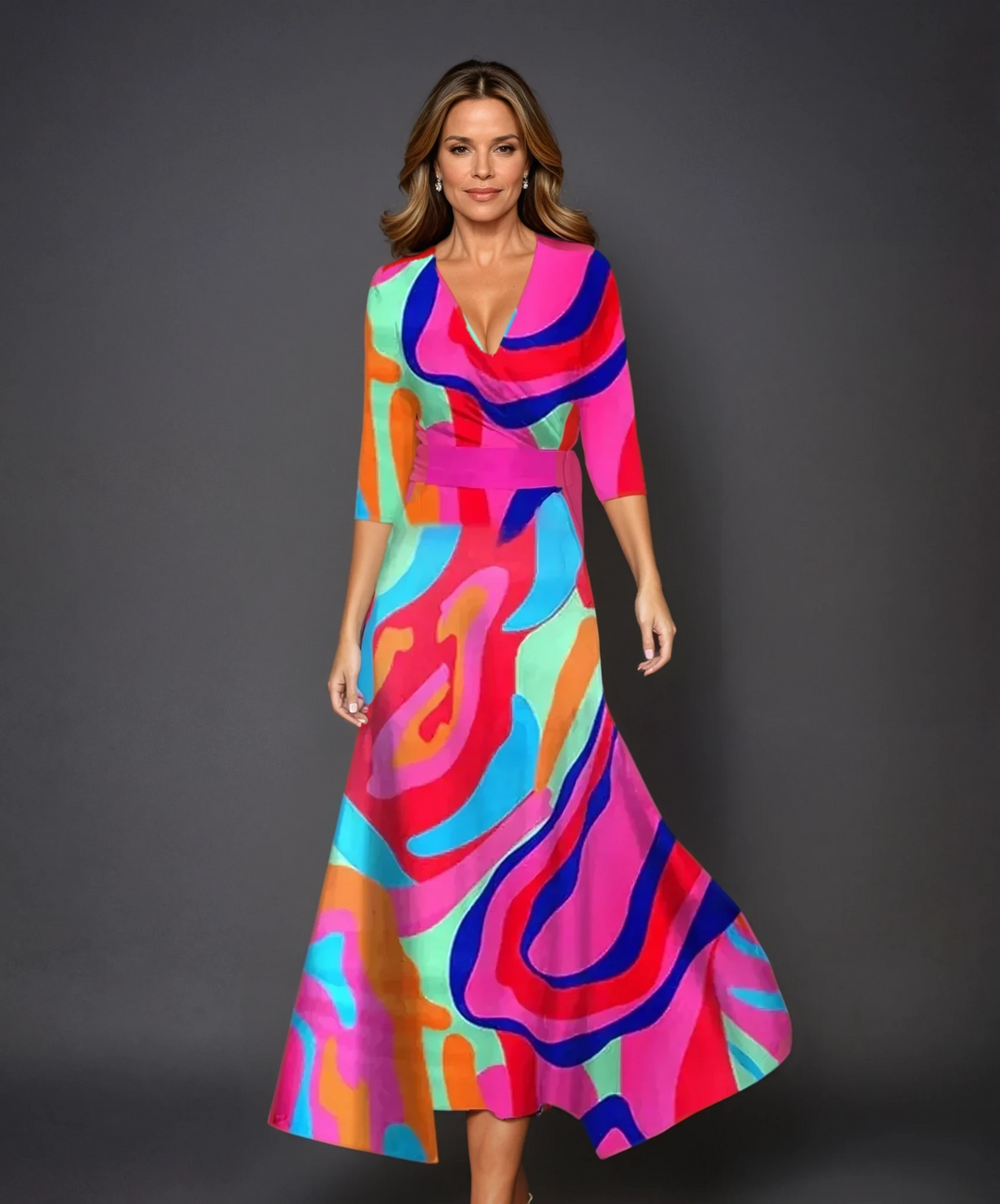 Yssa - Chic Floral Dress