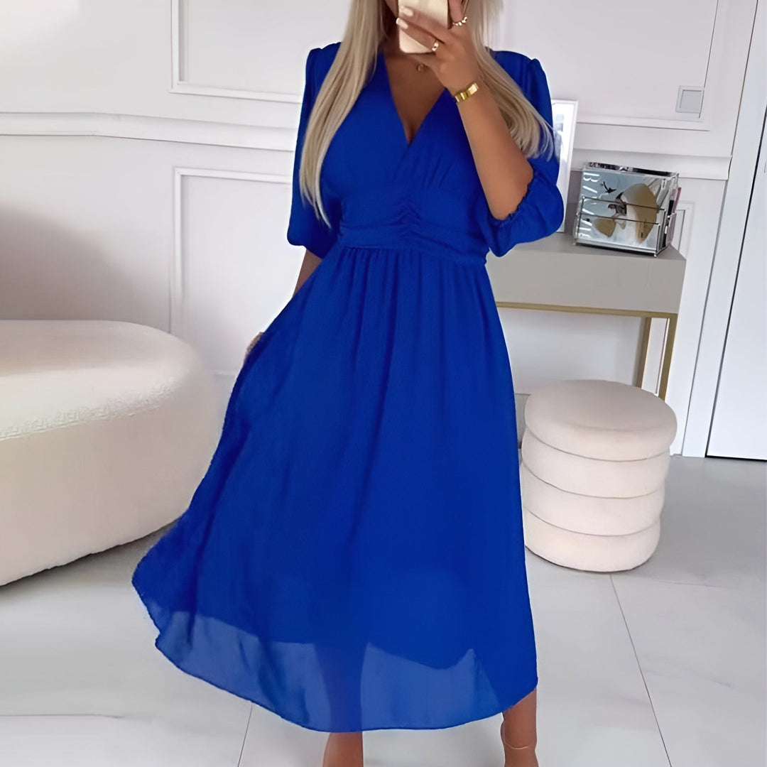 Lynda - Light and Soft Chiffon Dress