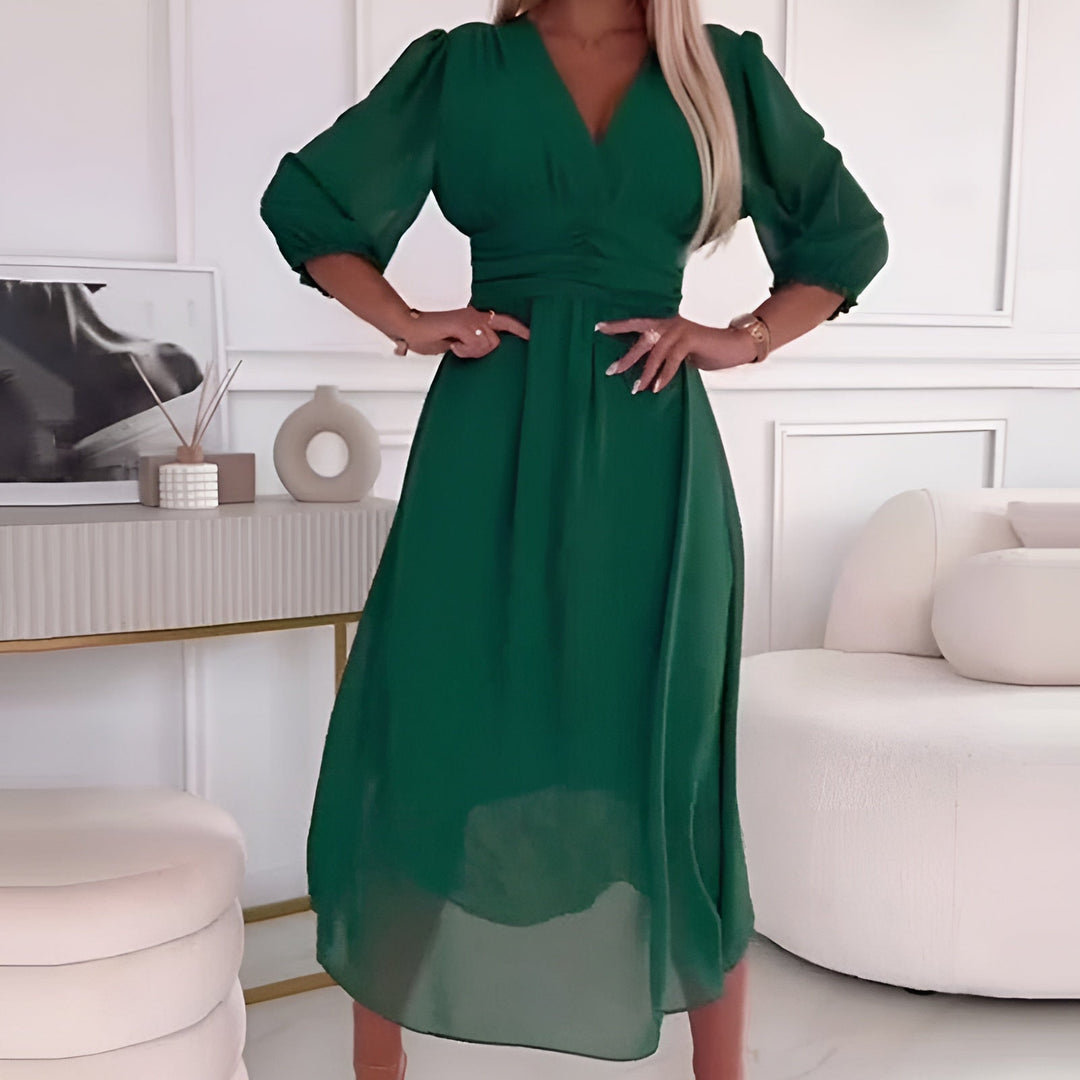 Lynda - Light and Soft Chiffon Dress