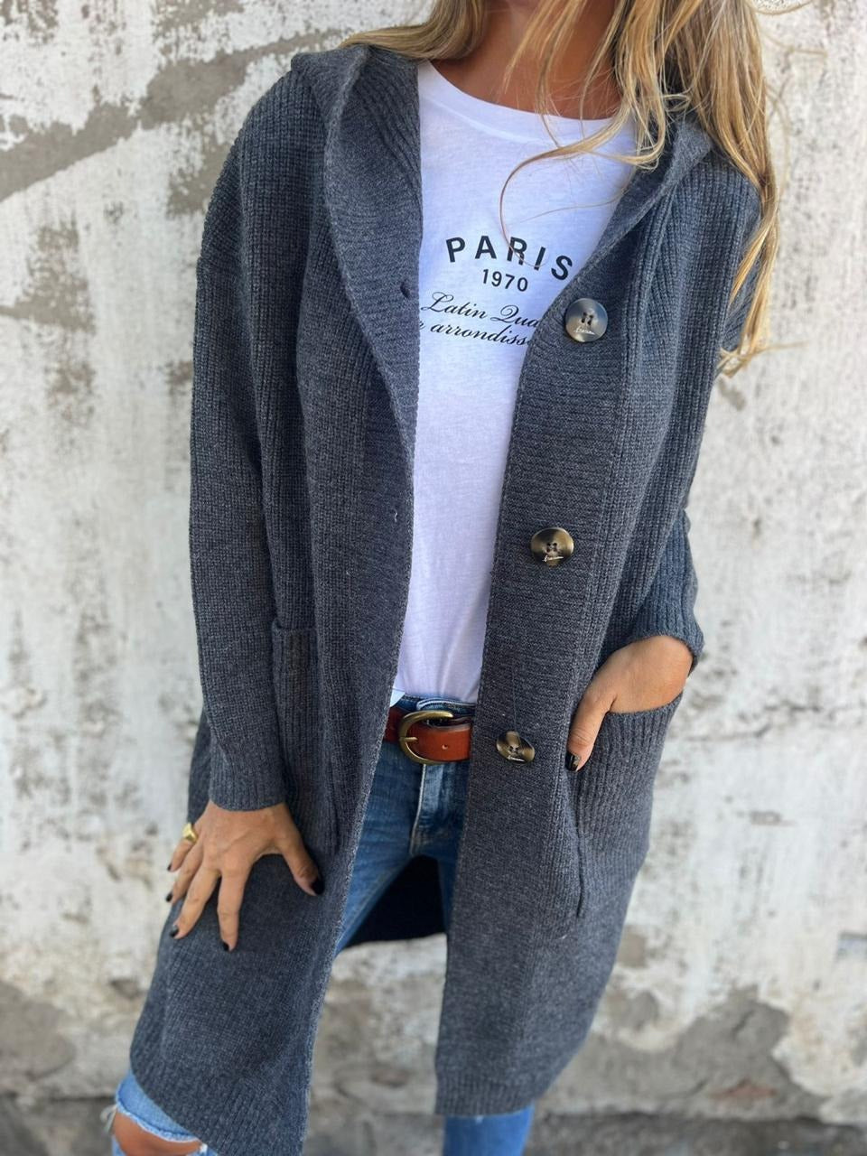 Karen – Stylish Long Cardigan