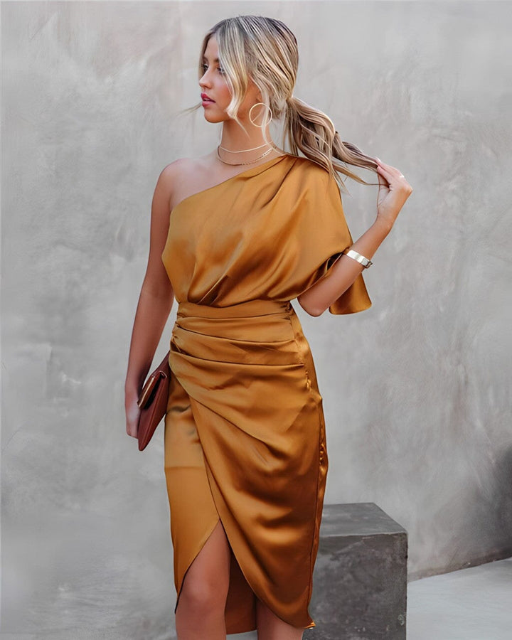 Dhalia - Asymmetric Elegant Dress