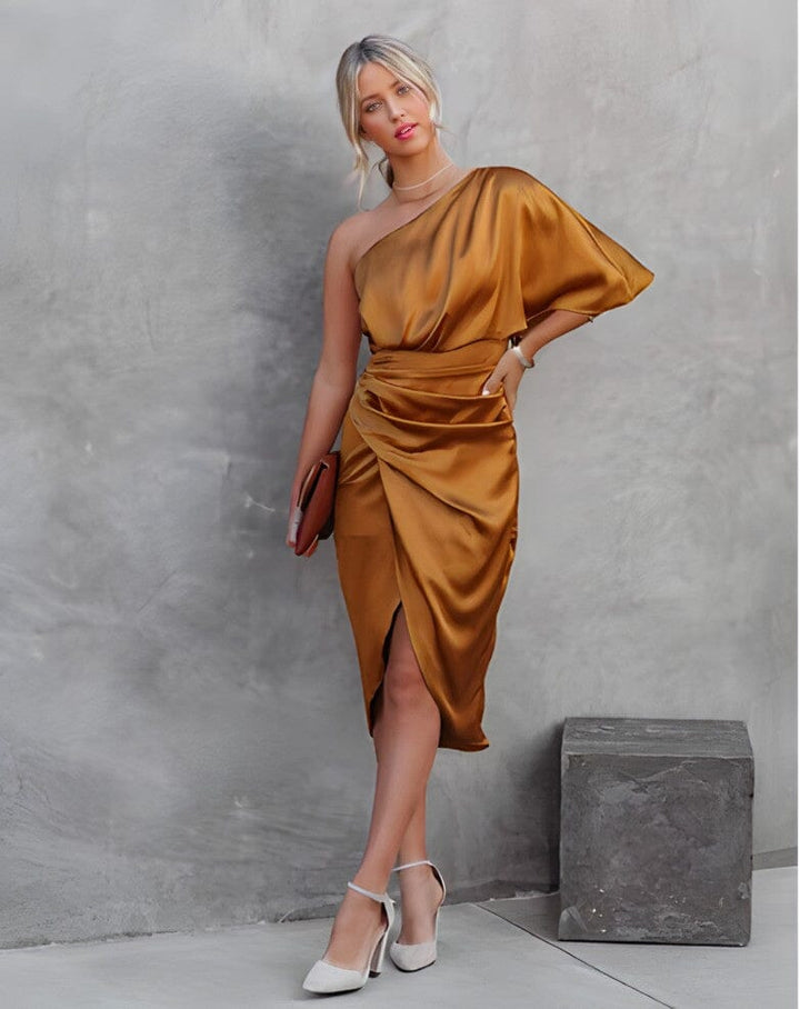 Dhalia - Asymmetric Elegant Dress