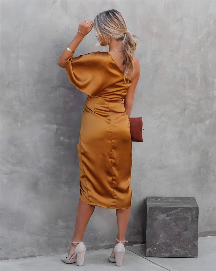 Dhalia - Asymmetric Elegant Dress