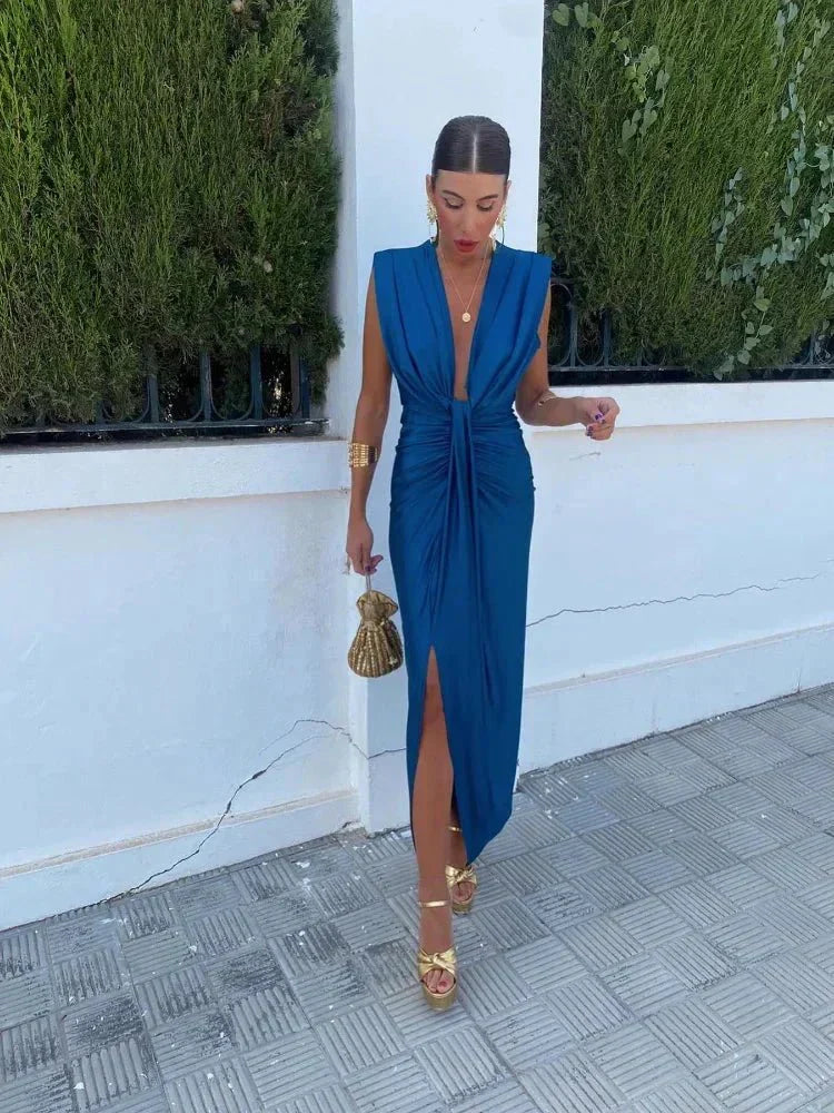 Cordelia - Elegant Draped Dress