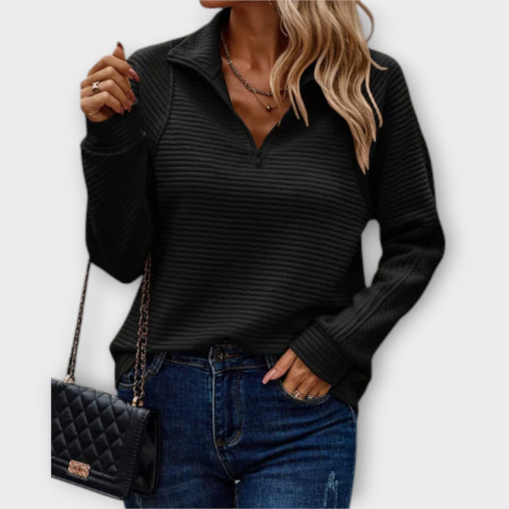 Merel – Stylish Half-Zip Pullover