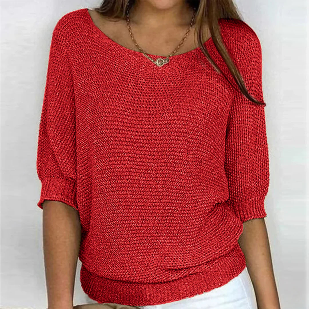 Nadya - Cozy Loose-Knit Sweater